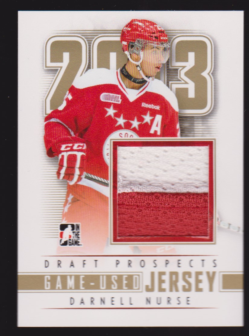 (image for) 2012-13 ITG Draft Prospects Jerseys Gold #M06 Darnell Nurse